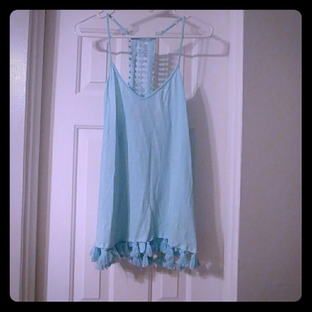 Lilly light blue tank